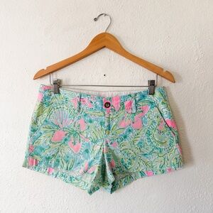 Lilly Pulitzer Womens The Walsh 3" Shorts in Coconut Jungle